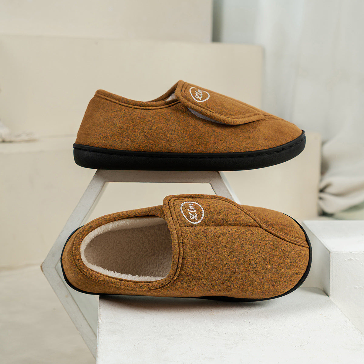 Tap SoS Grip Slippers: Warm, Non-Slip, Easy-Close