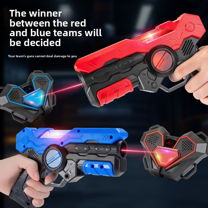 Children's toy gun electric induction laser laser battle