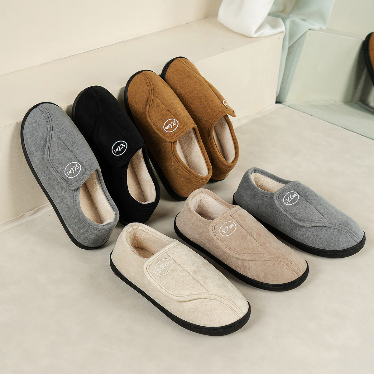 Tap SoS Grip Slippers: Warm, Non-Slip, Easy-Close