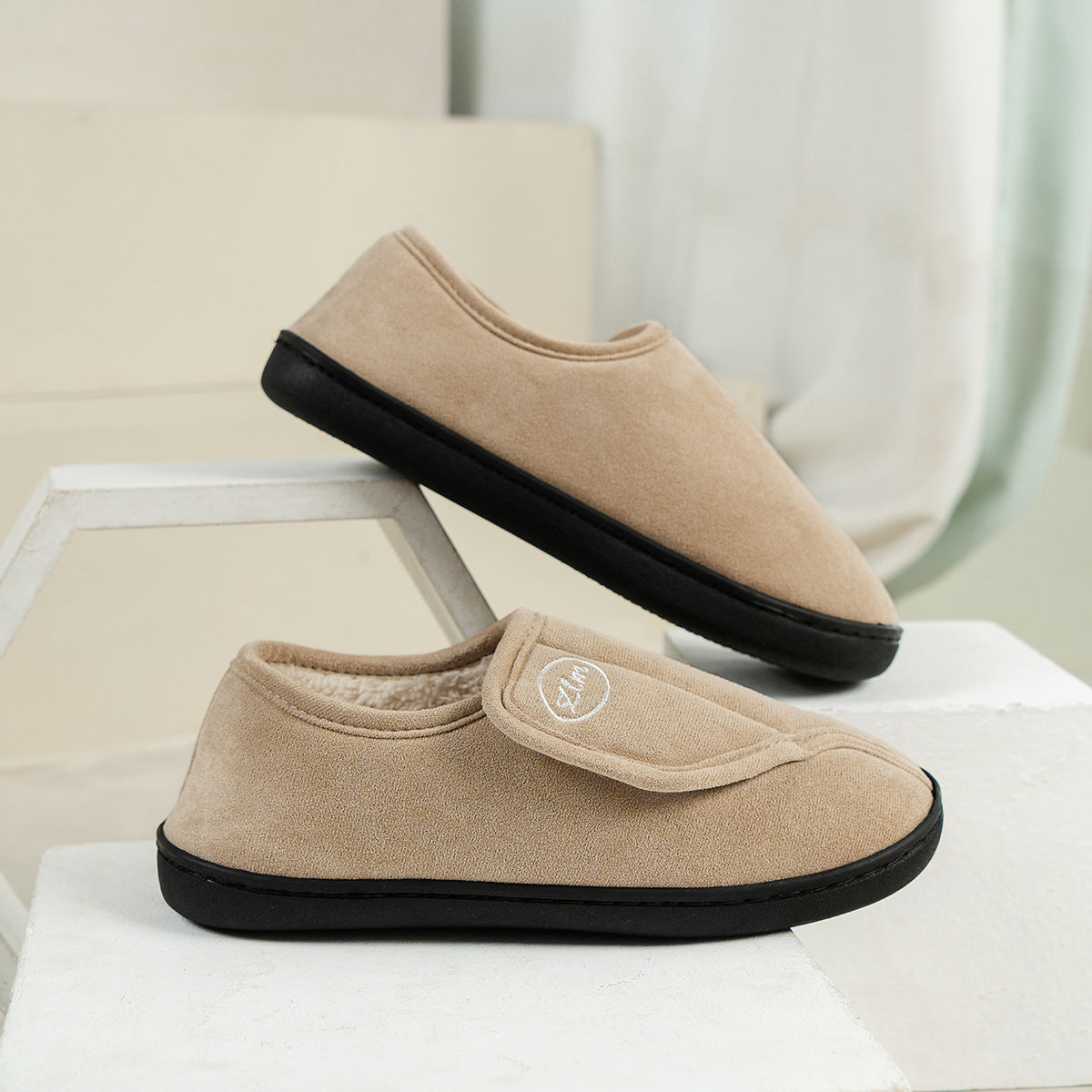 Tap SoS Grip Slippers: Warm, Non-Slip, Easy-Close
